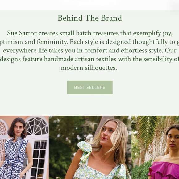 SUE SARTOR Fairfield Basketweave Top & Midi Skirt SET Caning Collection Tan - Picture 13 of 13